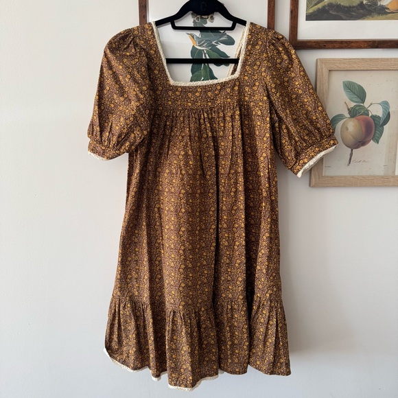 Christy Dawn Dresses & Skirts - Christy Dawn Berkeley - Marron blooming vine